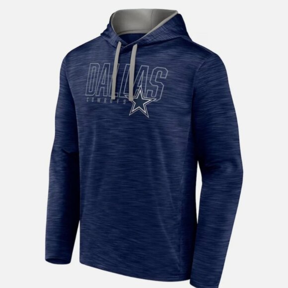 ago Dallas Cowboys Men's Navy Pullover Hoodie Size 2XL - Picture 3 of 4